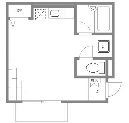日暮里舎人ライナー アパート 1R