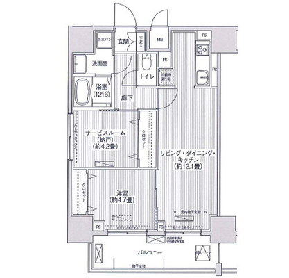 日暮里舎人ライナー マンション 1SLDK