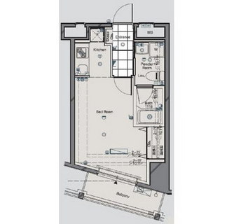 東京都荒川区西日暮里２丁目 賃貸マンション 1R