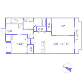 東京都足立区西新井６丁目 賃貸マンション 2LDK