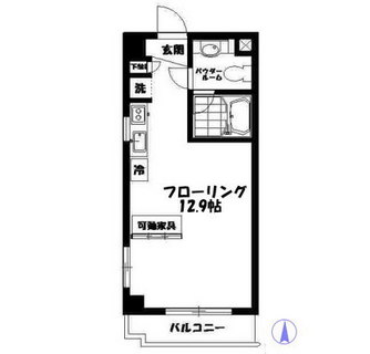 東京都足立区西新井７丁目 賃貸マンション 1R