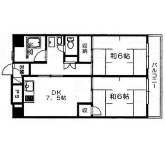 東京都北区田端新町１丁目 賃貸マンション 2DK