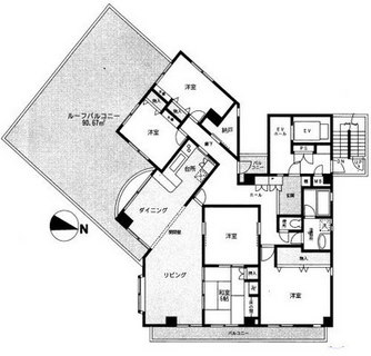 東京都荒川区西尾久２丁目 賃貸マンション 4LDK以上