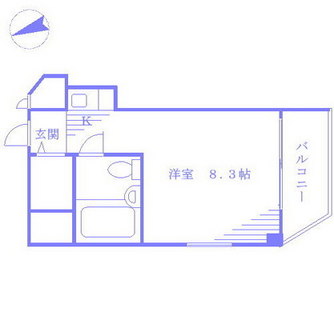 東京都文京区千駄木３丁目 賃貸マンション 1R