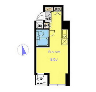 東京都北区田端新町３丁目 賃貸マンション 1R