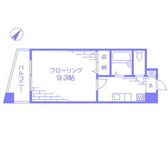 東京都荒川区西日暮里２丁目 賃貸マンション 1K