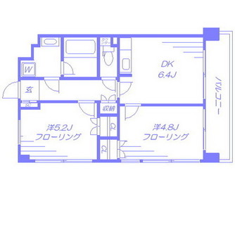 東京都北区田端新町１丁目 賃貸マンション 2DK