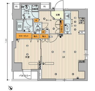 東京都北区田端新町３丁目 賃貸マンション 1LDK