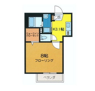 東京都台東区根岸２丁目 賃貸マンション 1K