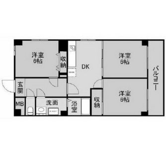 東京都荒川区町屋４丁目 賃貸マンション 3DK