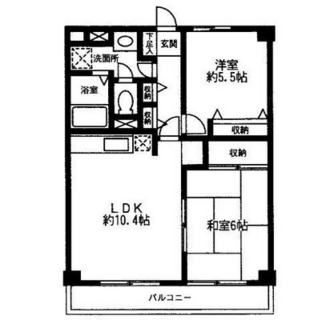 東京都北区東田端２丁目 賃貸マンション 2LDK