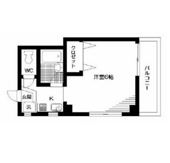 東京都北区田端新町３丁目 賃貸マンション 1K