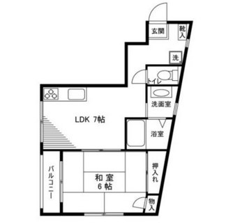 東京都荒川区東尾久１丁目 賃貸マンション 1DK