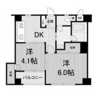 東京都荒川区東日暮里６丁目 賃貸マンション 2DK