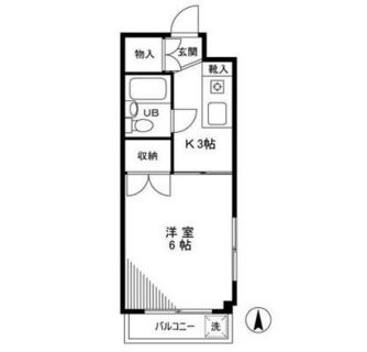 東京都台東区根岸２丁目 賃貸マンション 1K