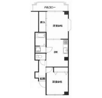 東京都荒川区荒川６丁目 賃貸マンション 2DK