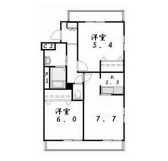 東京都荒川区荒川５丁目 賃貸マンション 2LDK