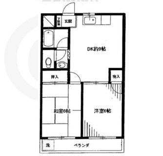 東京都足立区谷在家１丁目 賃貸マンション 2DK