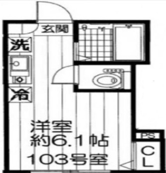 東京都荒川区西尾久４丁目 賃貸マンション 1R