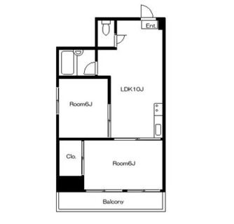 東京都荒川区西日暮里６丁目 賃貸マンション 2LDK