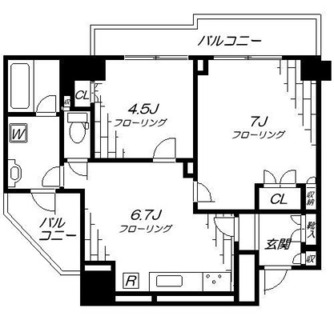 東京都北区田端新町１丁目 賃貸マンション 2DK