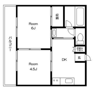 東京都荒川区西日暮里４丁目 賃貸マンション 2DK