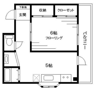 東京都北区田端新町３丁目 賃貸マンション 1DK