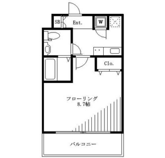 東京都荒川区西日暮里１丁目 賃貸マンション 1K