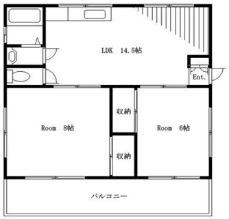 東京都台東区根岸２丁目 賃貸マンション 2LDK