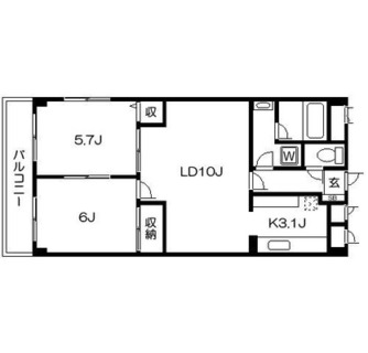 東京都足立区谷在家１丁目 賃貸マンション 2LDK