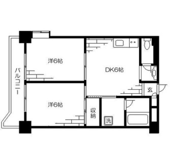 東京都荒川区西日暮里１丁目 賃貸マンション 2DK