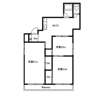 東京都荒川区西日暮里６丁目 賃貸マンション 3K