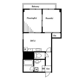 東京都北区田端新町３丁目 賃貸マンション 2DK