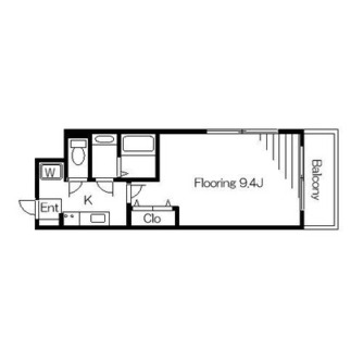 東京都北区田端新町１丁目 賃貸マンション 1K