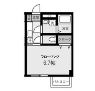 東京都足立区扇１丁目 賃貸マンション 1K