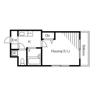 東京都北区田端新町３丁目 賃貸マンション 1K