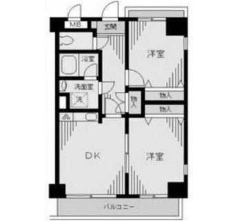 東京都北区田端新町２丁目 賃貸マンション 2DK