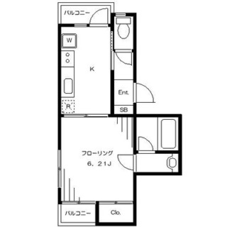 東京都荒川区町屋４丁目 賃貸マンション 1K