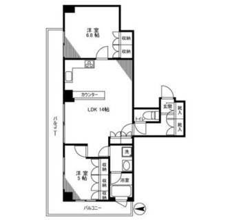 東京都荒川区西日暮里２丁目 賃貸マンション 2LDK