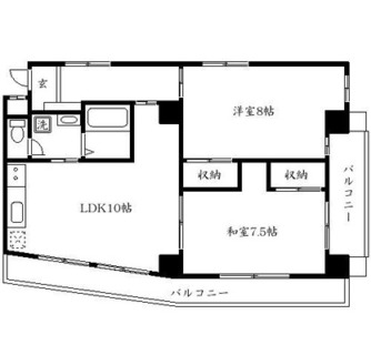 東京都荒川区西日暮里６丁目 賃貸マンション 2LDK