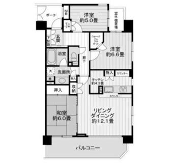 東京都北区田端新町１丁目 賃貸マンション 3LDK