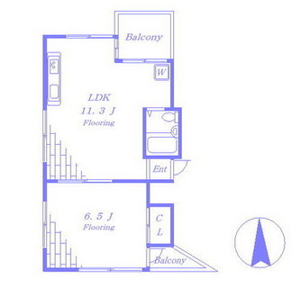 東京都文京区千駄木２丁目 賃貸マンション 1LDK