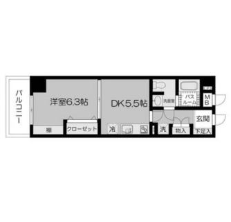 東京都足立区西新井６丁目 賃貸マンション 1DK