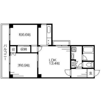 東京都北区田端新町１丁目 賃貸マンション 2LDK