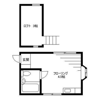 東京都北区東田端２丁目 賃貸アパート 1R
