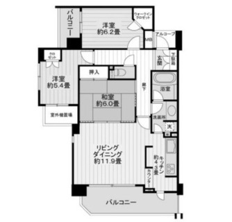 東京都北区田端新町１丁目 賃貸マンション 3LDK