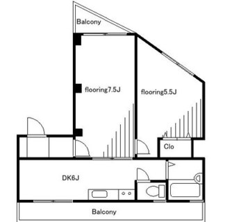 東京都荒川区西日暮里１丁目 賃貸マンション 2DK