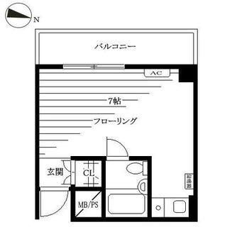 東京都文京区千駄木３丁目 賃貸マンション 1R