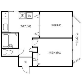 東京都荒川区西日暮里２丁目 賃貸マンション 2DK