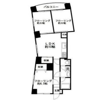 東京都荒川区西日暮里６丁目 賃貸マンション 3LDK